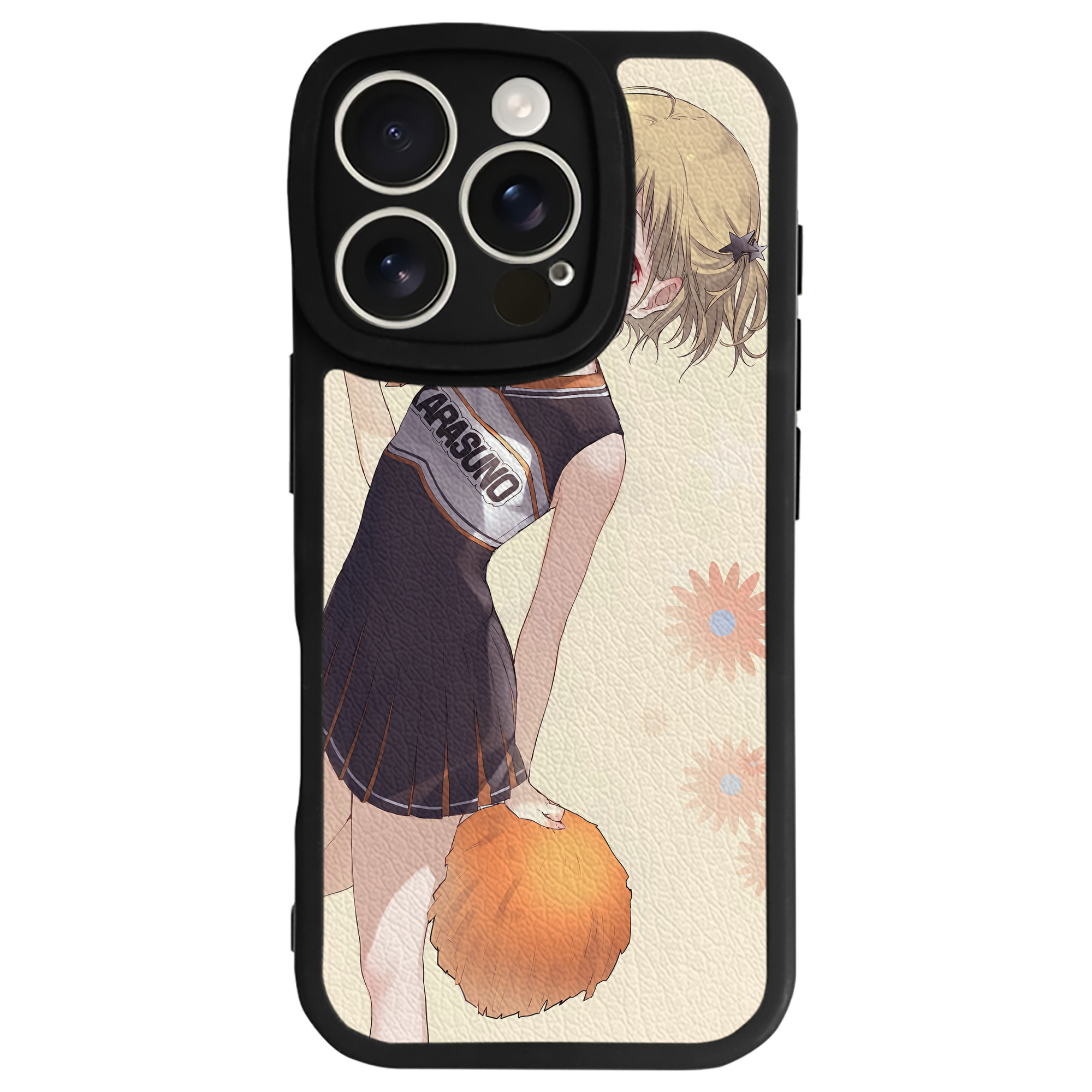 （画像用） ハイキュー!! Haikyu!! 【iPhone 16シリーズ対応】シリコンスマホケース（レザー調） 材質：シリコン